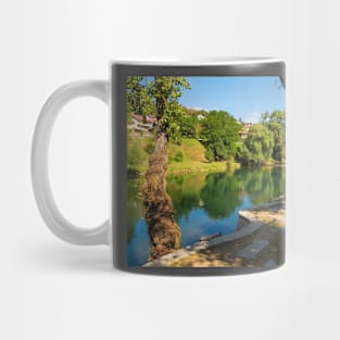 Vrbas River in Banja Luka, Republika Srpska, Bosnia Mug